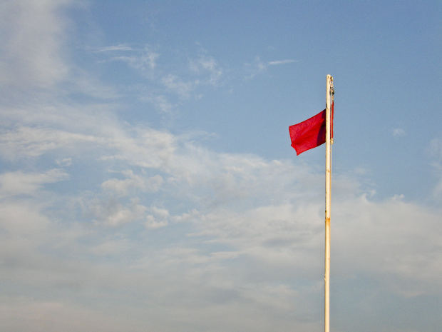 bandera roja